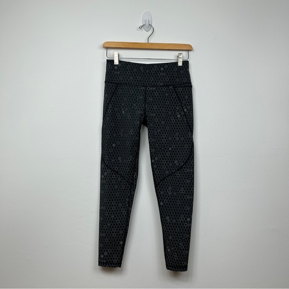 Sweaty Betty Power 7/8 Athletic Tights Workout Leggings Black/Gray Size Small - Picture 1 of 13